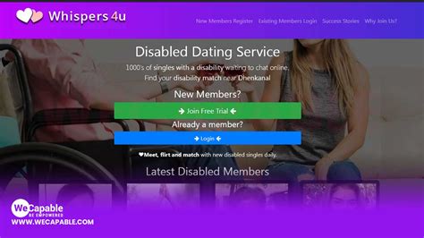 whispers4u|Expert Dating Tips for the Best Disabled Dating Websites